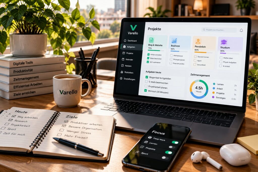 Digitale Helfer für Zeitmanagement, Organisation und produktiveres Arbeiten