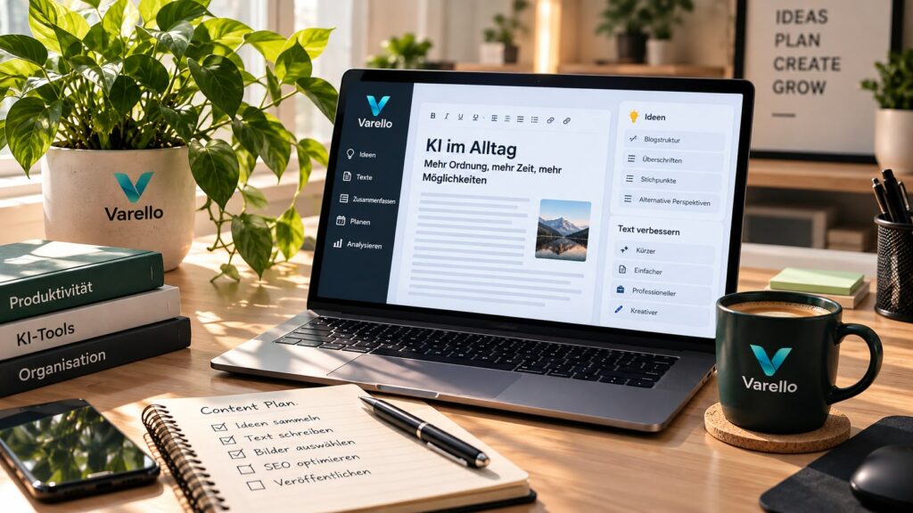 Künstliche Intelligenz für Content-Erstellung, Planung und effizientes Arbeiten