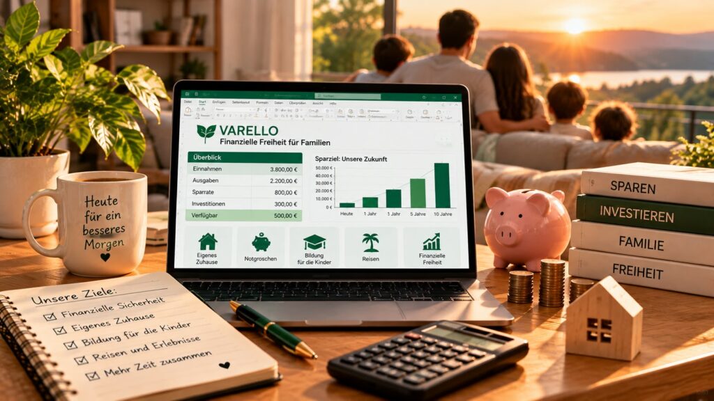 Finanzielle Freiheit für Familien planen – Budget, Sparziele und Finanzplanung