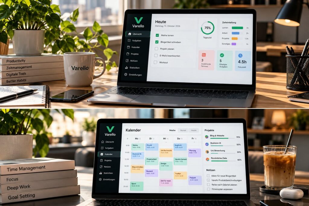 Digitale Tools für mehr Produktivität, Aufgabenplanung und effiziente Arbeitsabläufe