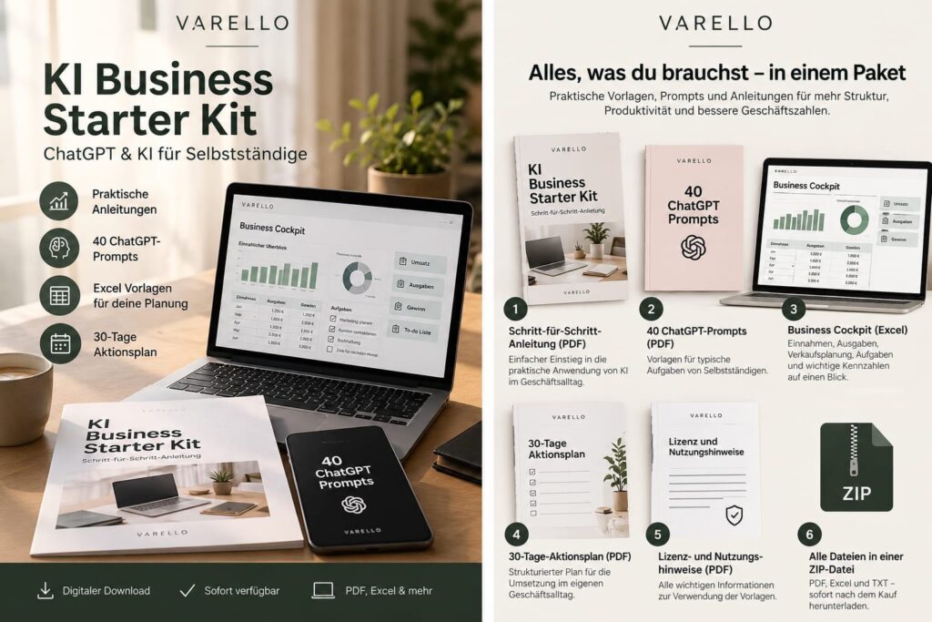KI Business Starter Kit – ChatGPT & KI für Selbstständige